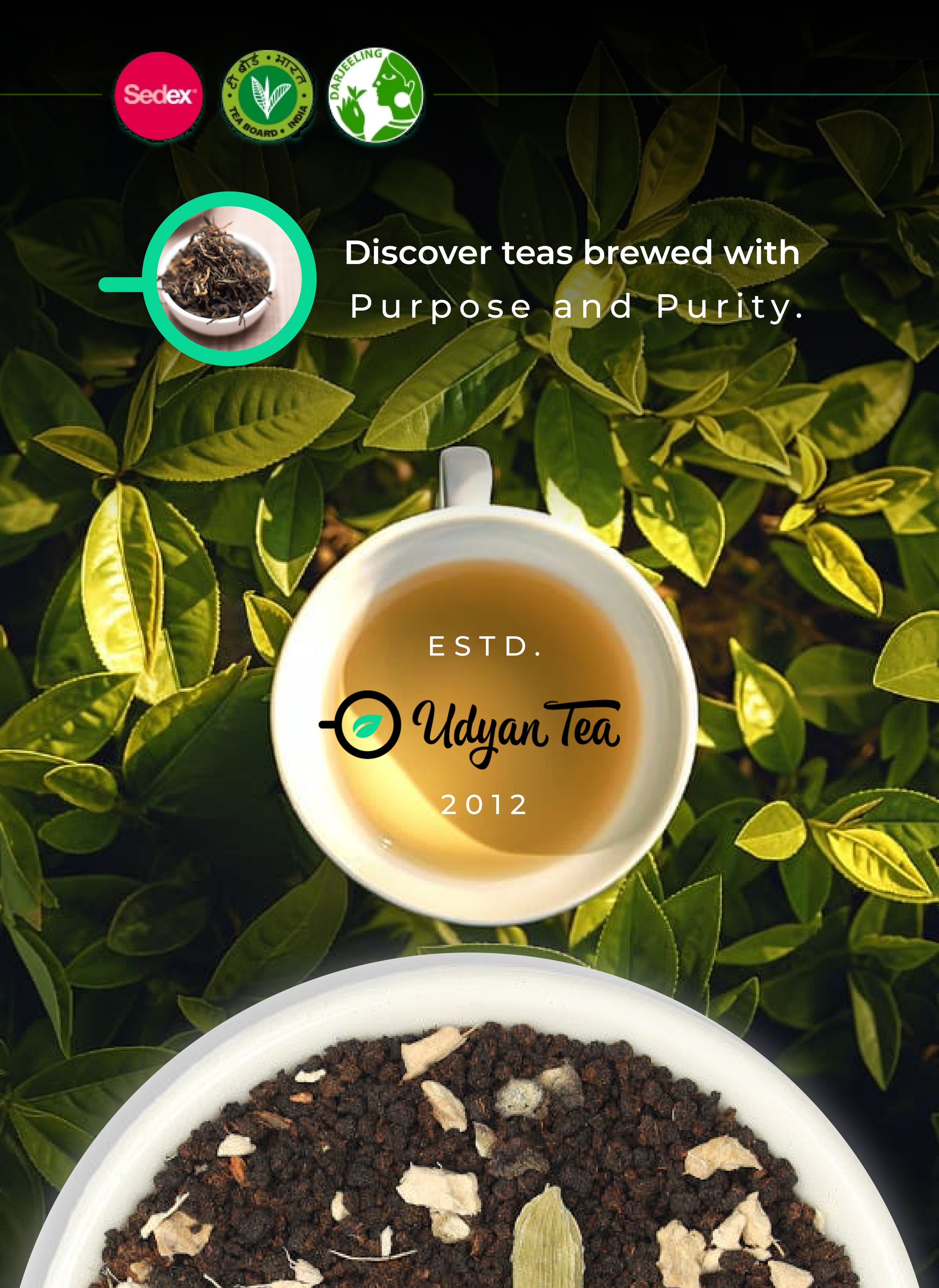 Udyan Tea Mob Banner