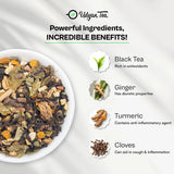 Udyan Tea Ayurveda Black Tea – Crafted with Turmeric and Clove for a Warm, Spiced Brew