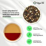 Udyan Tea Ayurvedic Chai with Black Tea, Ashwagandha, Fennel and Medley of Ayurvedic Herbs