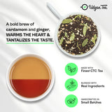Udyan Tea Bombay Street-Style Cutting Chai with Black Tea, Ginger and Cardamom