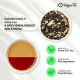 Udyan Tea Calcutta Street Chai with Black Tea, Ginger and Exotic Spices for Authentic Street‑Side Chai Experience