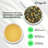 Udyan Tea Chamomile Delight Green Tea with Spearmint and Peppermint for Restful Sleep