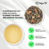 Udyan Tea Detox Green Tea with Cinnamon, Tulsi, Spearmint and Ginger