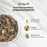 Udyan Tea Detox Green Tea with Cinnamon, Tulsi, Spearmint and Ginger