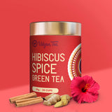 Udyan Tea Hibiscus Spice Green Tea – Tangy Taste with the Spiciness of Ginger and Cinnamon