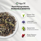 Udyan Tea Lavender Dew White Tea with Spearmint and Natural Rose Flavour