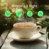 Udyan Tea Lemon Soothe Green Tea with Fennel and Spearmint – Tangy and Refreshing