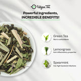 Udyan Tea Lemongrass Tranquility Green Tea with Spearmint – Citrusy and Refreshing