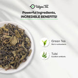Udyan Tea Tulsi Therapy Green Tea with Refreshing Aroma and Ayurvedic Antioxidant Goodness