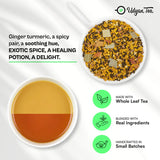 Udyan Tea Turmeric Chai with Black Tea and Spicy‑Sweet Exotic Spices
