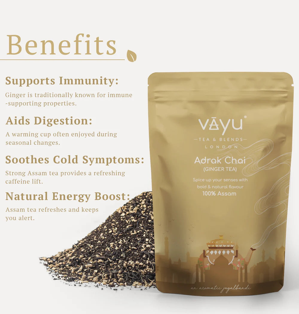 Vayu Adrak Chai Benefits