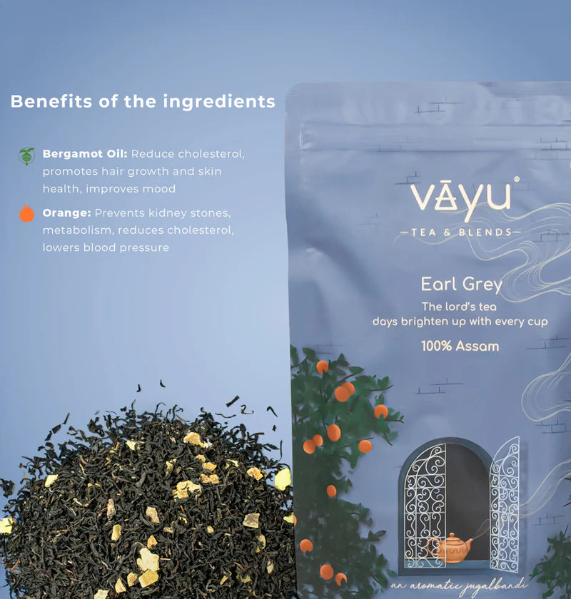 Vayu Earl Grey Tea Benefits