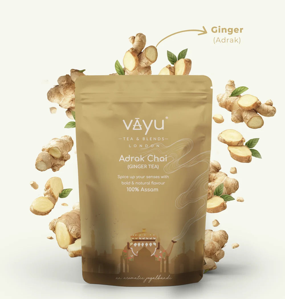 Vayu Tea Adrak Chai Pack