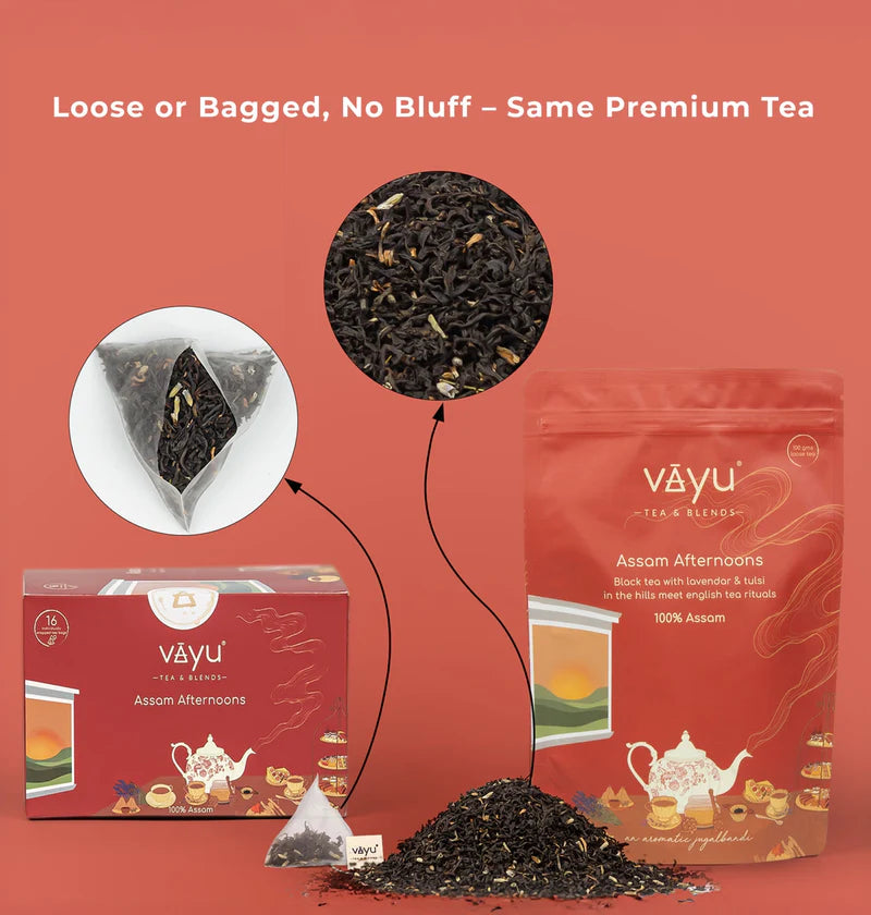Vayu Tea Assam Afternoons Premium Black Tea