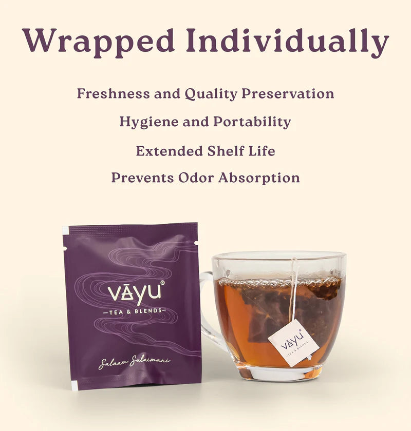 Vayu Tea Salaam Suleimani Tea Bags