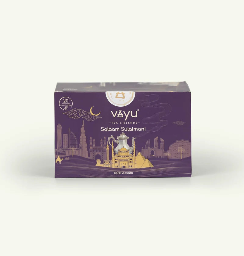Vayu Tea Salaam Suleimani Tea Box