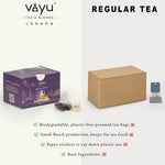Vayu Tea Salaam Suleimani Vs Regular Tea