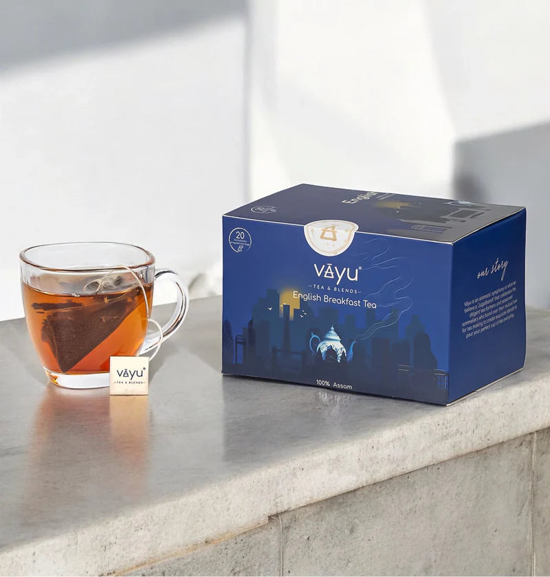 Vayu Tea English Breakfast Tea Box