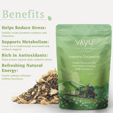Vayu Tea Jasmine Darjeeling Green Tea from Eastern Himalayas