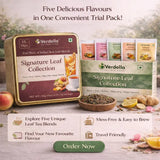 Verdella Leaf Signature Trial Pack — The Wanderer’s Collection of Black & Green Teas | 15 Tea Bags