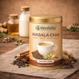 Verdella Masala Black Tea For a Feel-Good Belly & the Fire of Indian Spices