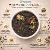 Verdella Masala Black Tea For a Feel-Good Belly & the Fire of Indian Spices