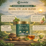 Verdella Royal Mixed CTC Black Tea For a Rich Robust & Regal Chai Experience