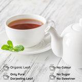 Virgo Spearmint Organic Darjeeling Black Tea - A Zodiac Gift for Virgo, the Masterful Helper