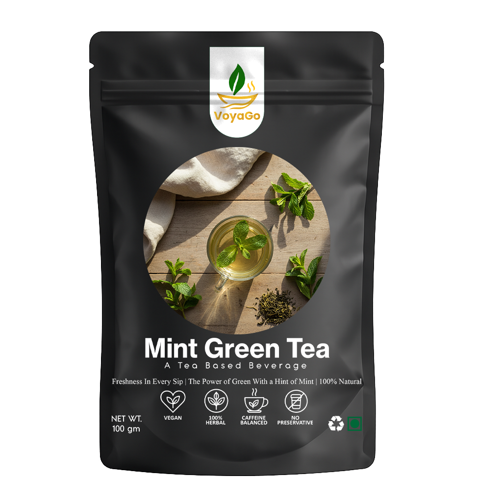 VoyaGo Mint Green Tea Pack