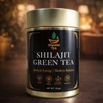 VoyaGo Premium Shilajit Green Tea