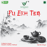 VoyaGo 4-Year Aged Pu-Erh Tea – Naturally Fermented Dark Tea