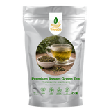 VoyaGo Artisanal and Handcrafted Premium Assam Green Tea for Immunity and Metabolism Support