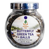 VoyaGo Artisanal and Handcrafted Special Butterfly Green Tea Balls