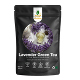 VoyaGo Floral Serenity Lavender Artisanal and Handcrafted Premium Green Tea