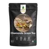 VoyaGo Naturally Calming Chamomile Artisanal and Handcrafted Green Tea
