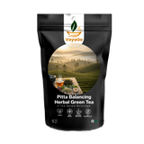 VoyaGo Pitta Balancing Artisanal and Handcrafted Premium Green Tea with Chamomile, Rose, Fennel and Mint