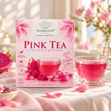 VoyaGo Pink Tea - A Delicate Fusion of Green Tea & Dragon Fruit