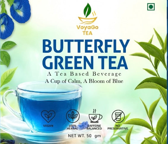 VoyagGo Butterfly Premium Green Tea