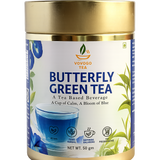 VoyagGo Artisanal and Handcrafted Magical Butterfly Premium Green Tea
