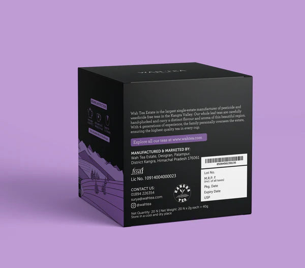 Wah Tea Earl Grey Black Tea Box