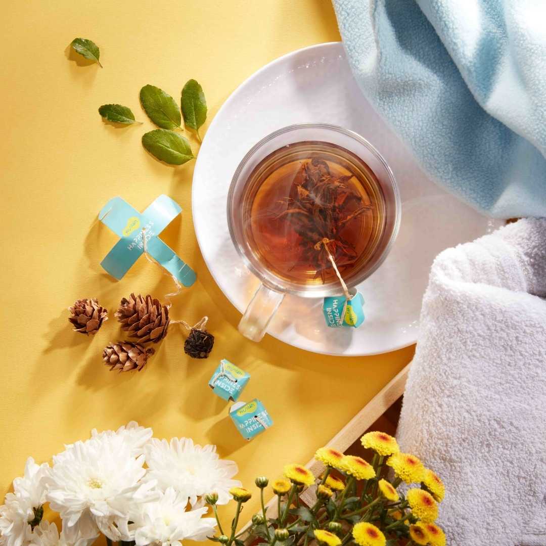 Woolah Organic Rare Assam Black Tea with Tulsi