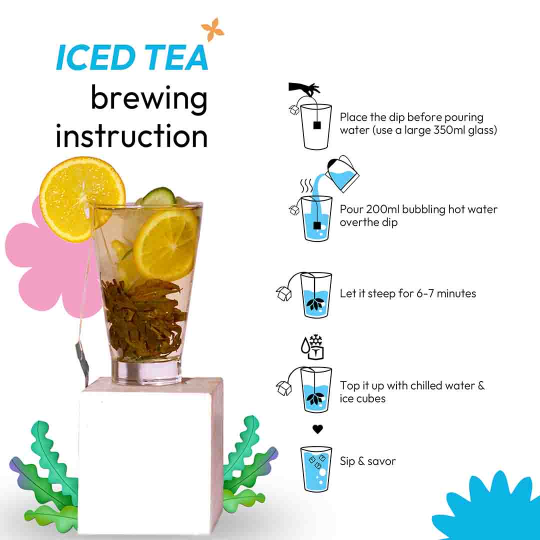 ICED TEA Brewing Instructions
