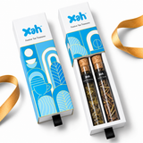 Xah Festive Tea Treasures Gift Hamper with Phalap Bamboo Smoked Green Tea and Kukicha Roasted Green Tea