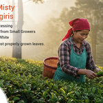 Xah Handcrafted Nilgiri White Tea Sourced from Small Tea Growers