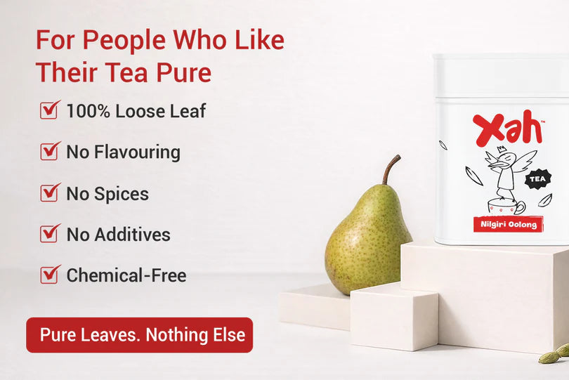 Xah Small Batch Nilgiri Oolong Loose Leaf Tea