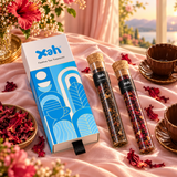 Xah Festive Tea Treasures Gift Hamper with Hibiscus Infusion and Chocolate Black Tea
