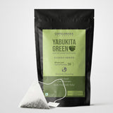 Gopaldhara Darjeeling Yabukita Second Flush Green Tea in Pyramid Tea Bags Crafted from Japanese Yabukita Bushes