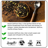 Zaffran Kahani Organic Assam Black Tea – The Perfect Blend of Festivity and Fragrance