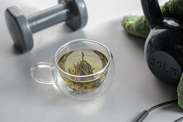 A Cup of Assam Lush Green Tea by Deroi Tea