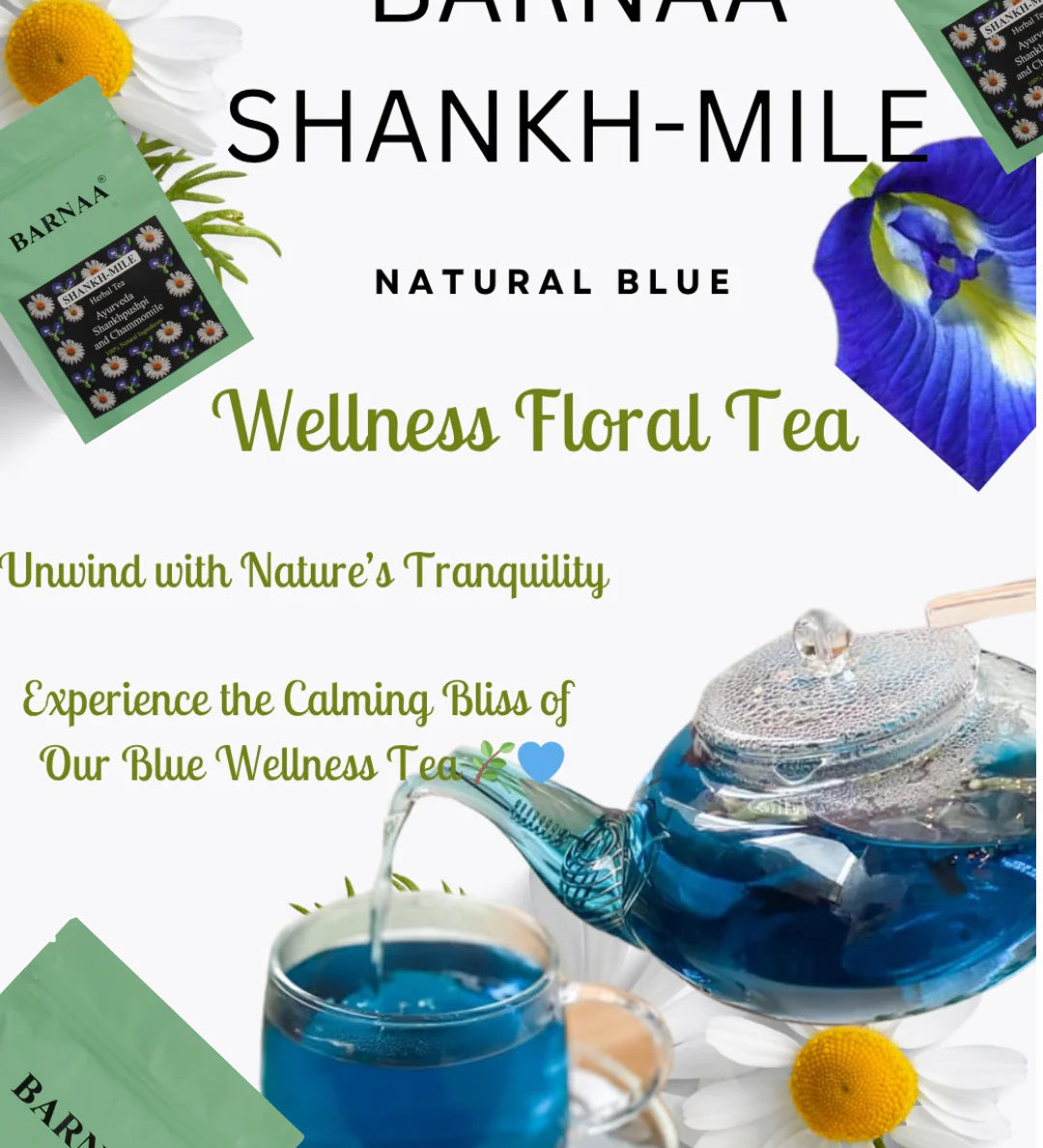 Barnaa Shankh-Mile Wellness Floral Tea Packaging